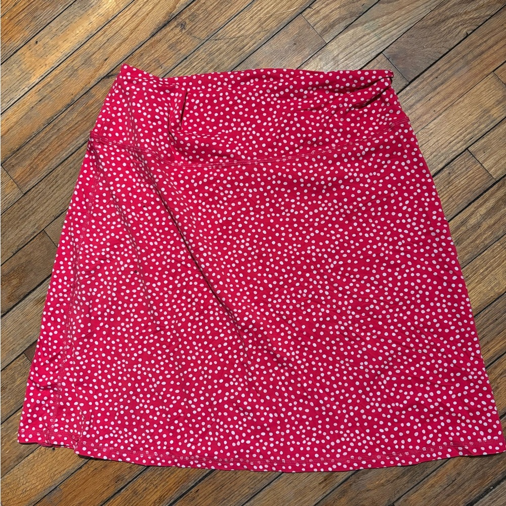 Red Polka Dot Skirt